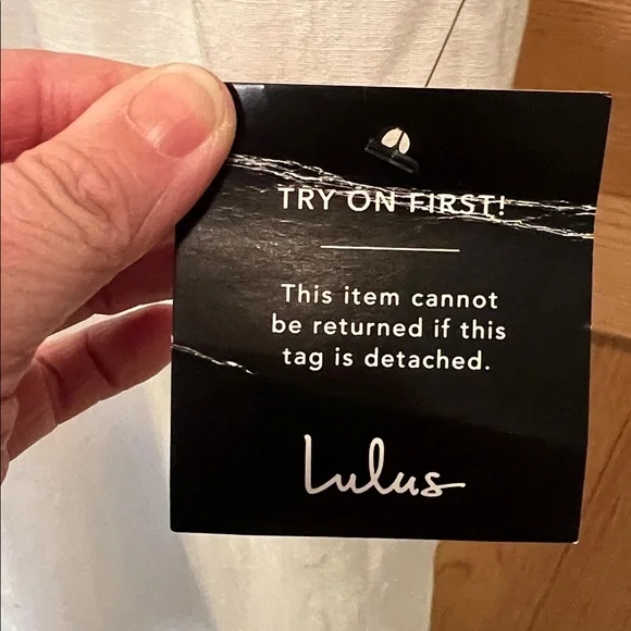 Lulus White High Waist Sleeveless Jumpsuit  Wide Leg Sz XL NWT - Picture 4 of 8